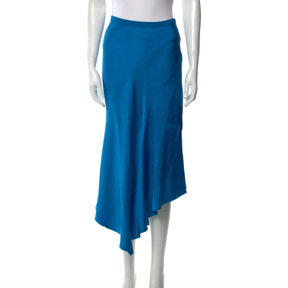 Anine Bing Silk Midi Length Skirt - Picture 3 of 6
